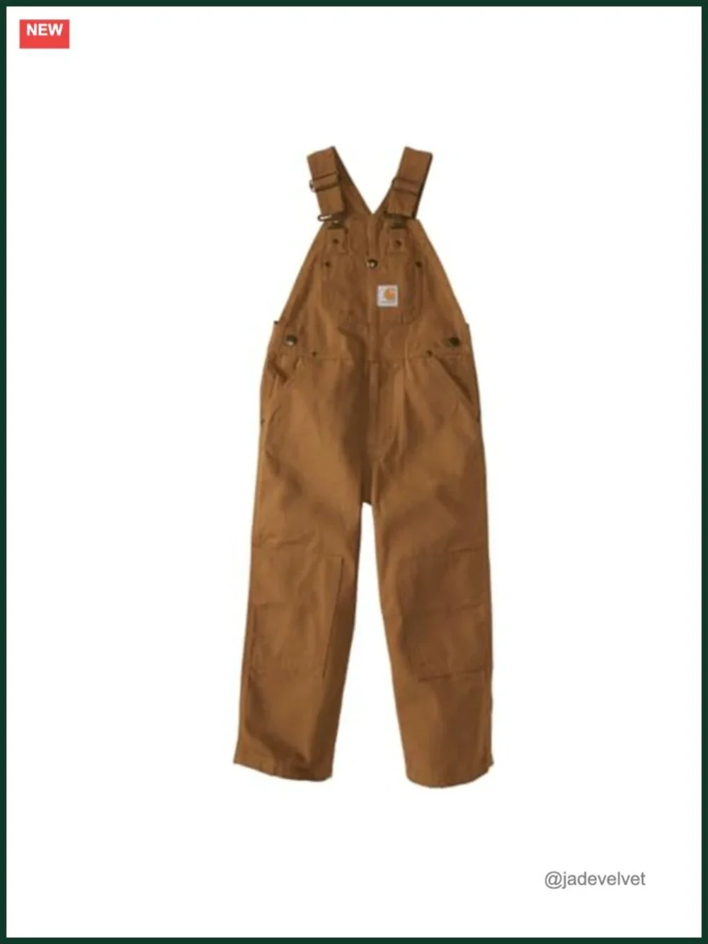 Canvas Bib Overalls Lined and Unlined Boys Workwear Big Kid